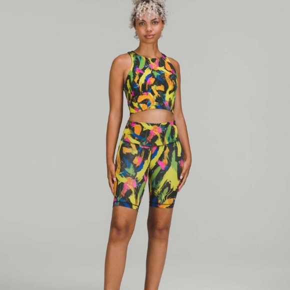 Lululemon Matching Set Shorts Bra Tank Top Yoga Running Gym Workout Outfit - Picture 2 of 13